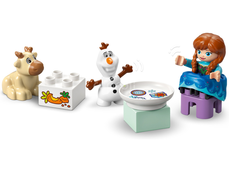 LEGO DUPLO - Ledové království: Anna a Elsa a oslava na hradě