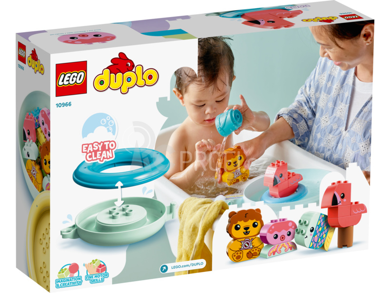 LEGO DUPLO - Legrace ve vaně: Plovoucí ostrov se zvířátky