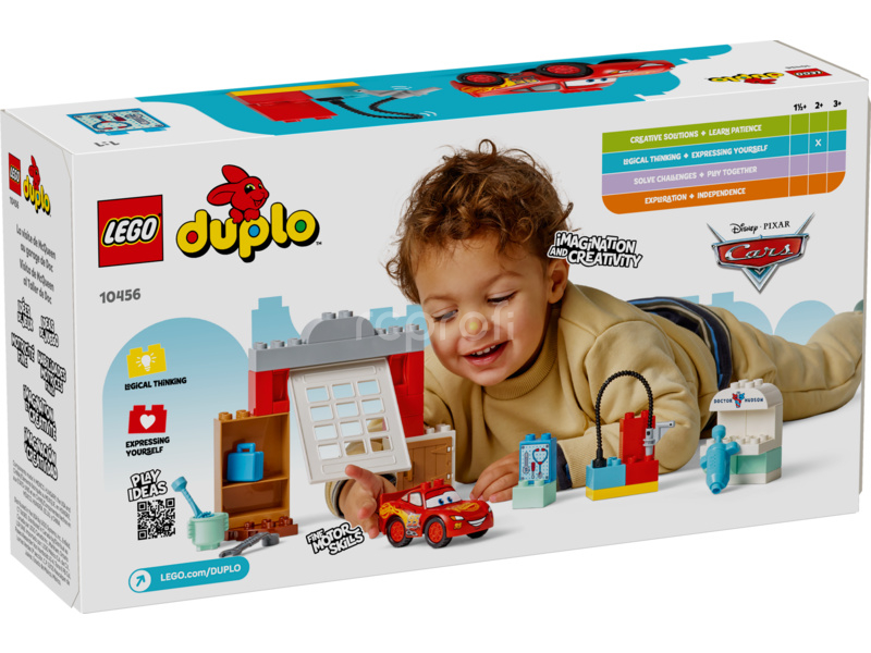 LEGO DUPLO - McQueen a návštěva v garáži doktora Hudsona