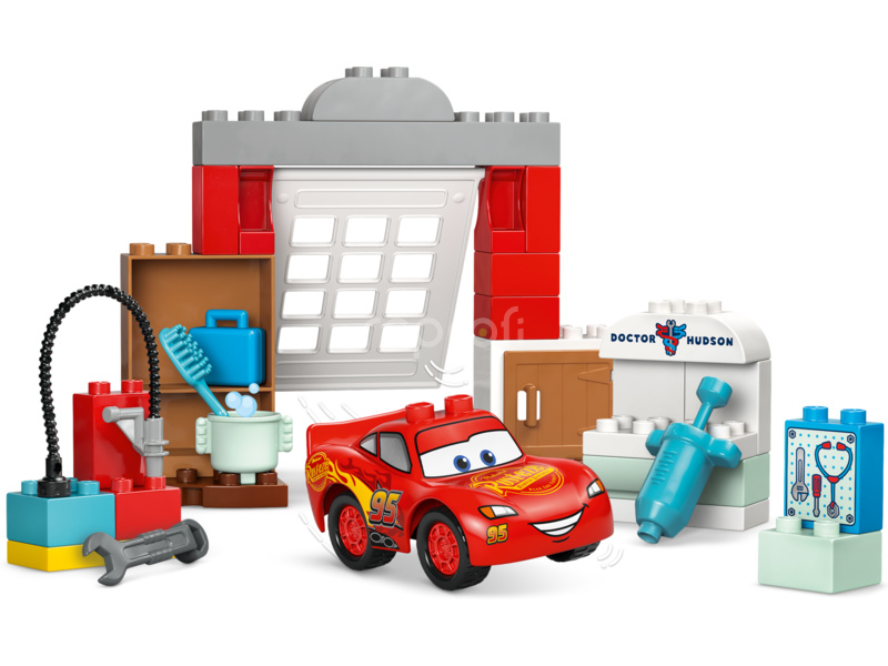 LEGO DUPLO - McQueen a návštěva v garáži doktora Hudsona