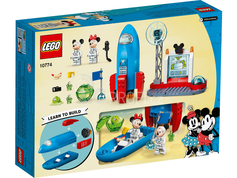 LEGO DUPLO - Myšák Mickey a Myška Minnie jako kosmonauti