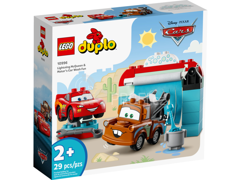 LEGO DUPLO - Na myčce s Bleskem McQueenem a Burákem