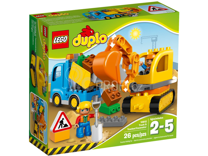 LEGO DUPLO - Pásový bagr a náklaďák