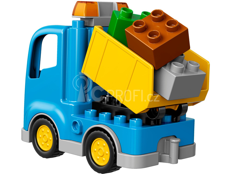 LEGO DUPLO - Pásový bagr a náklaďák