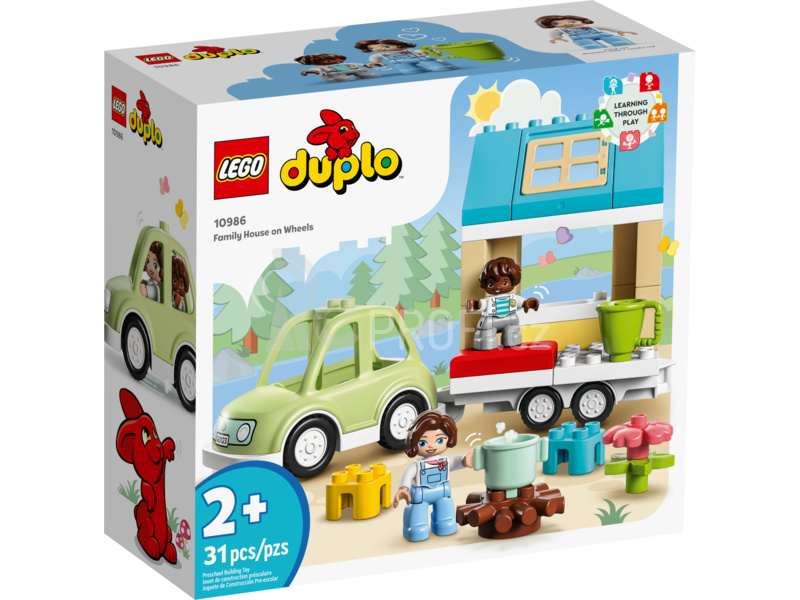 LEGO DUPLO - Pojízdný rodinný dům