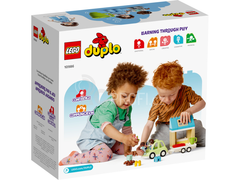 LEGO DUPLO - Pojízdný rodinný dům