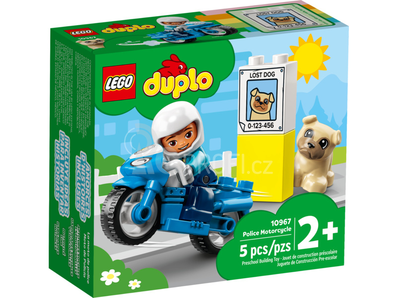 LEGO DUPLO - Policejní motorka