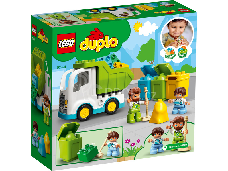 LEGO DUPLO - Popelářský vůz a recyklování