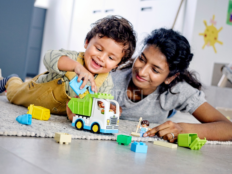 LEGO DUPLO - Popelářský vůz a recyklování