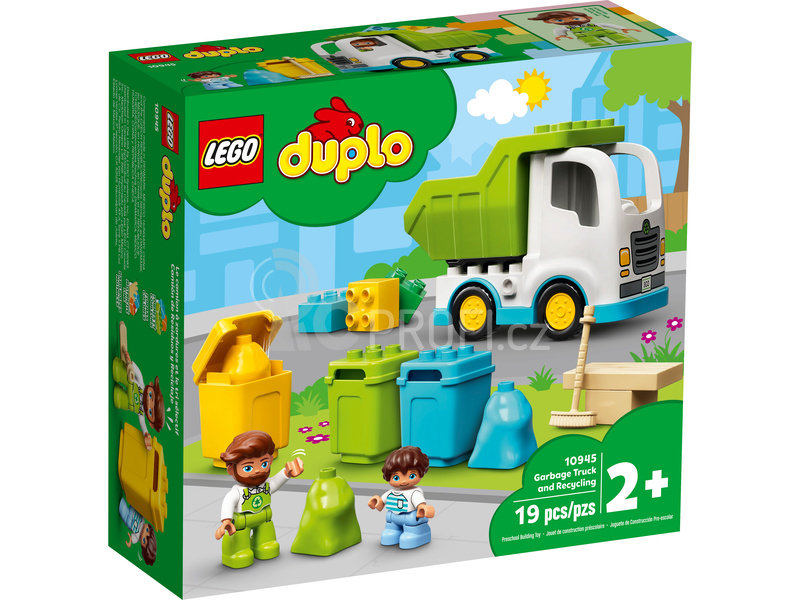 LEGO DUPLO - Popelářský vůz a recyklování