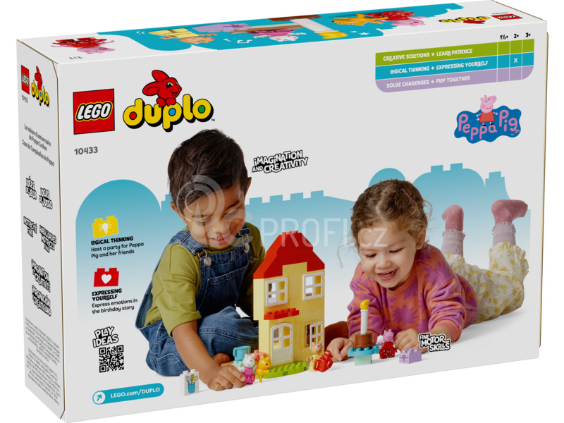 LEGO DUPLO - Prasátko Peppa a narozeninový dům
