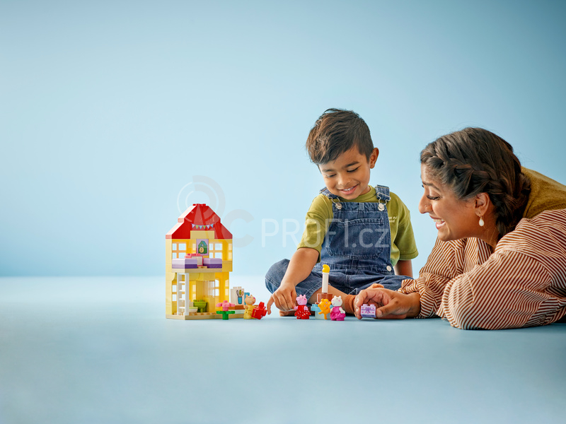 LEGO DUPLO - Prasátko Peppa a narozeninový dům
