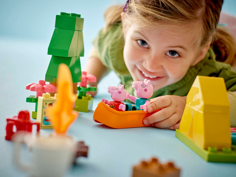 LEGO DUPLO - Prasátko Peppa - Táboření