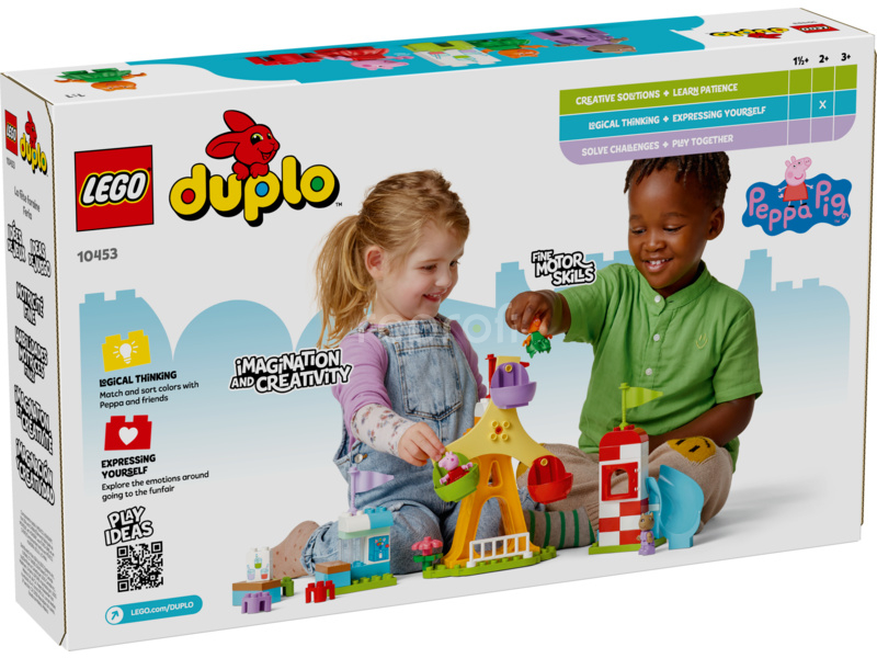 LEGO DUPLO - Prasátko Peppa - Zábavní park