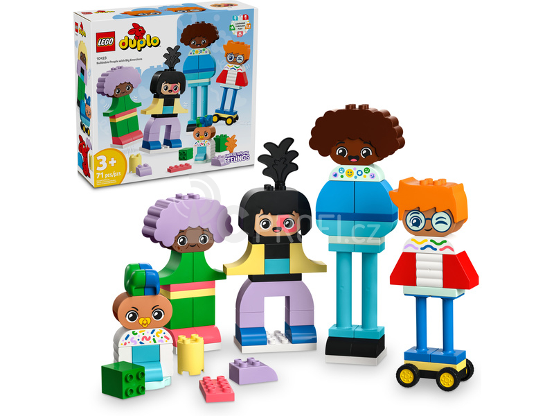 LEGO DUPLO - Sestavitelní lidé s velkými emocemi