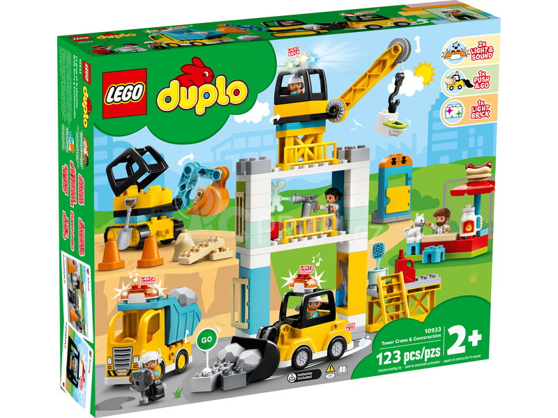 LEGO DUPLO - Stavba s věžovým jeřábem