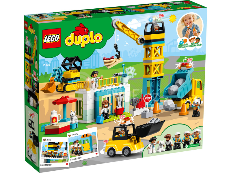 LEGO DUPLO - Stavba s věžovým jeřábem