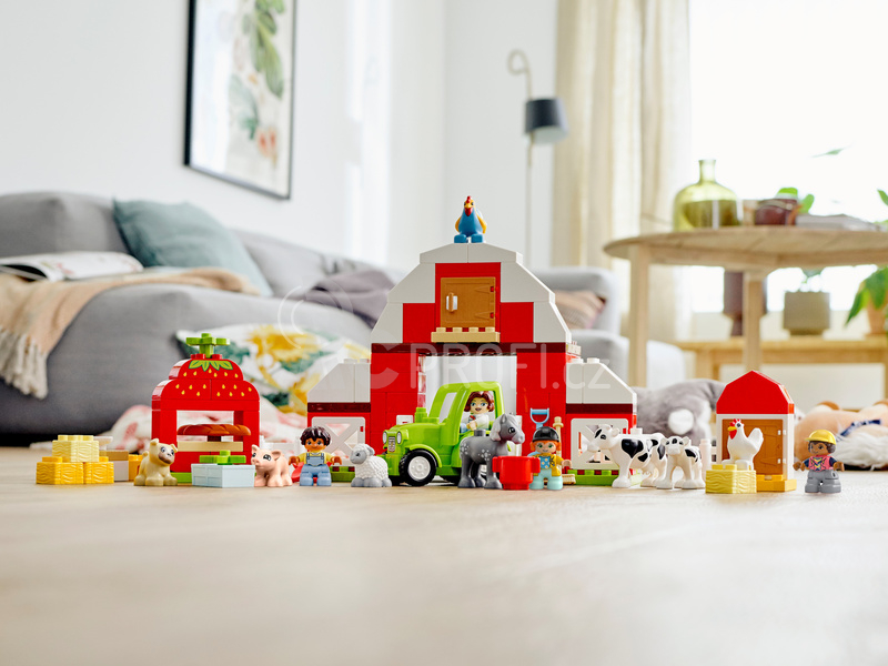 LEGO DUPLO - Stodola, traktor a zvířátka z farmy