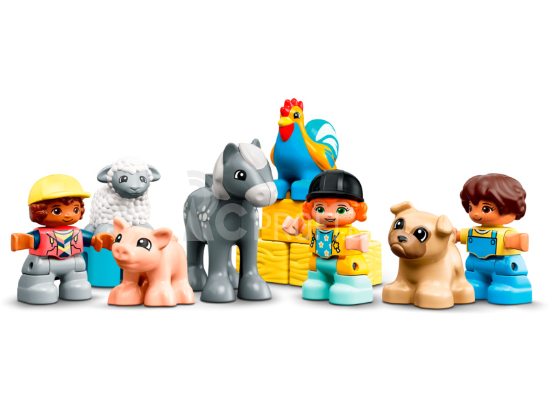LEGO DUPLO - Stodola, traktor a zvířátka z farmy