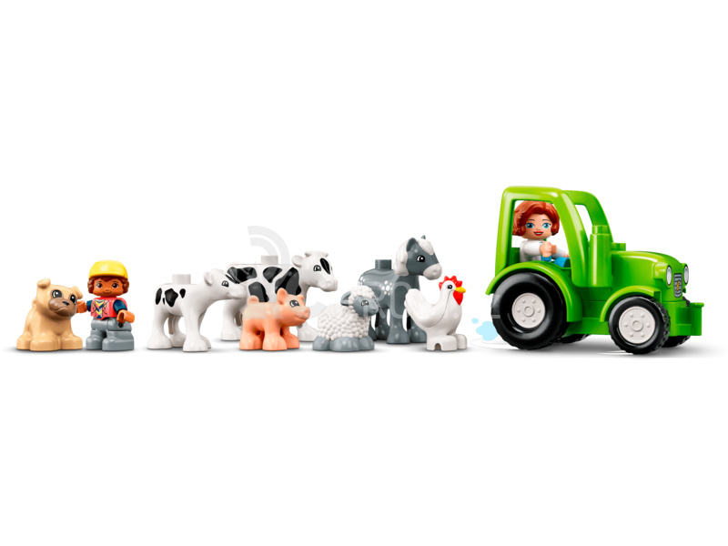 LEGO DUPLO - Stodola, traktor a zvířátka z farmy