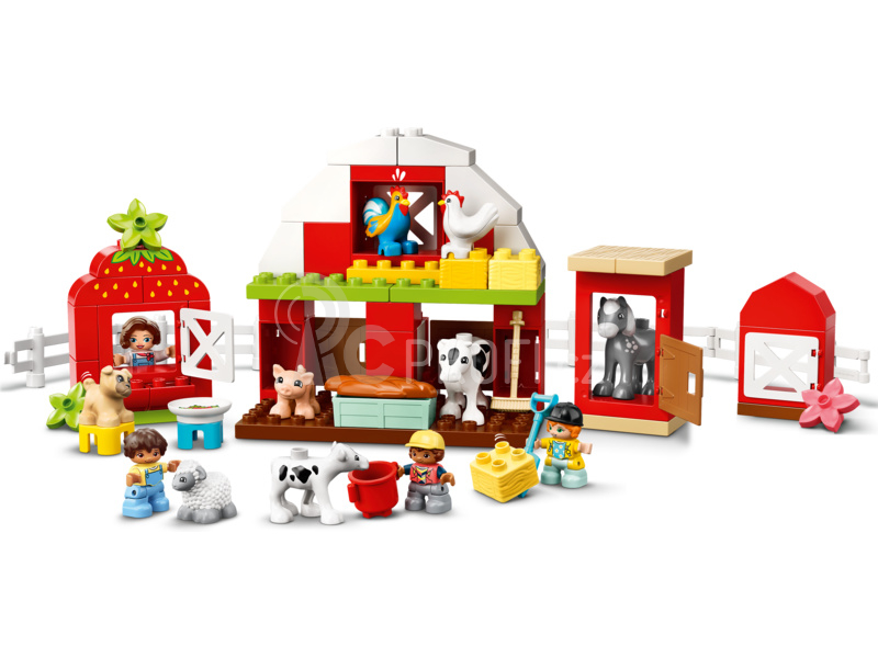 LEGO DUPLO - Stodola, traktor a zvířátka z farmy