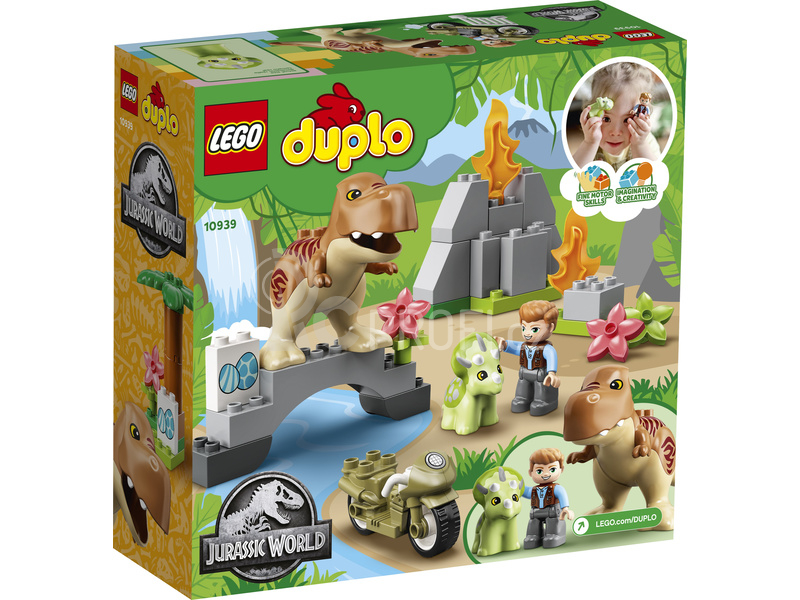 LEGO DUPLO - T-Rex a Triceratops na útěku