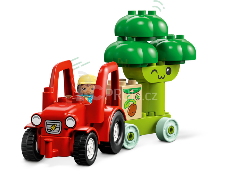 LEGO DUPLO - Traktor se zeleninou a ovocem