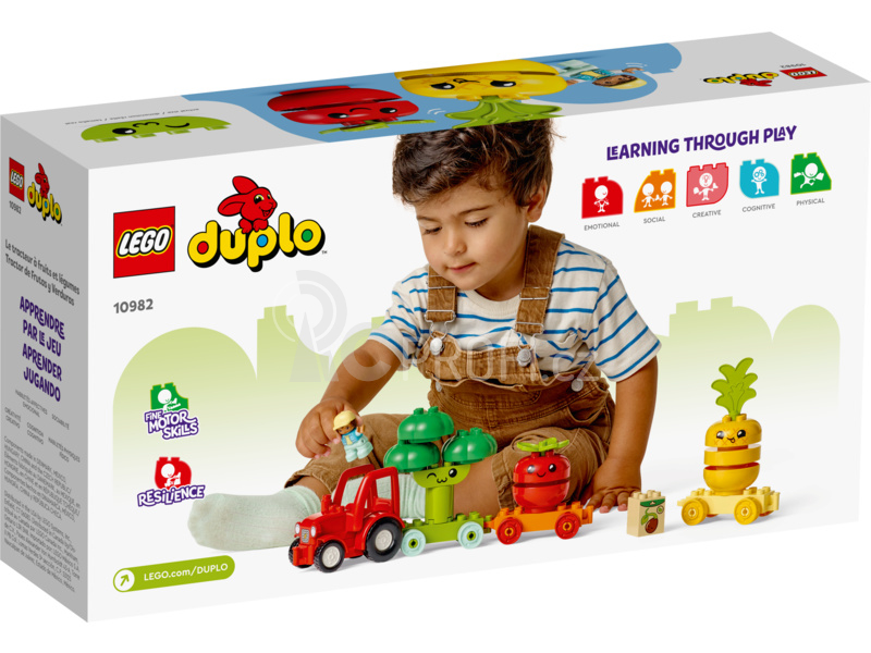 LEGO DUPLO - Traktor se zeleninou a ovocem