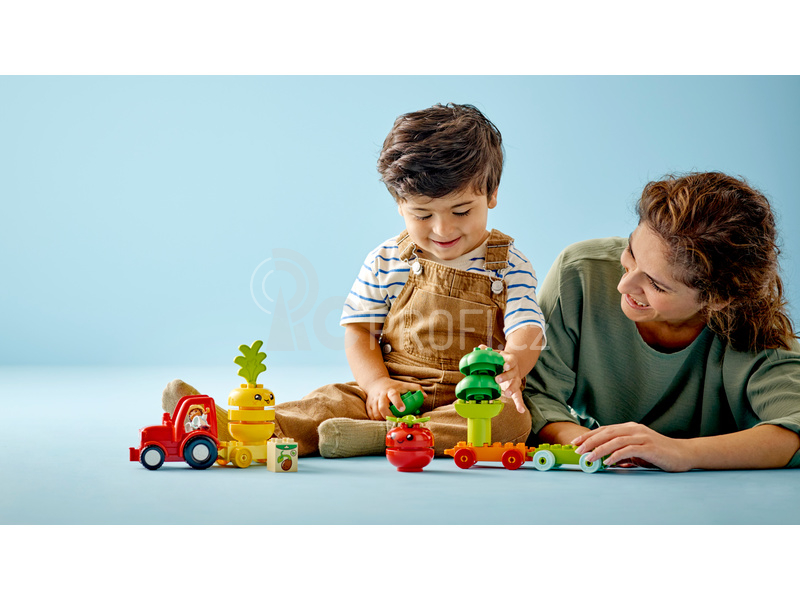 LEGO DUPLO - Traktor se zeleninou a ovocem