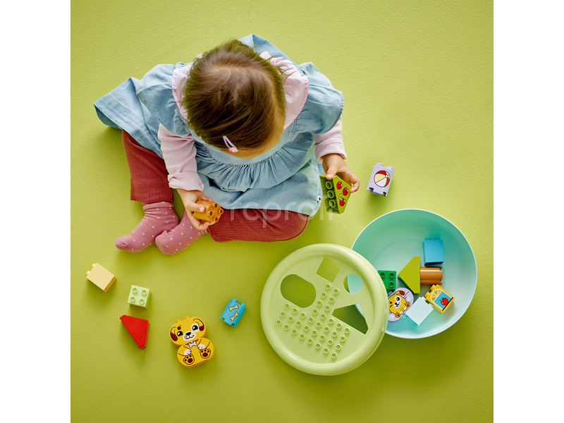 LEGO DUPLO - Třídění tvarů: Domeček pro štěňátka