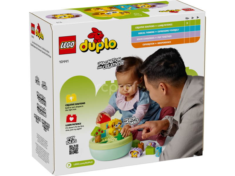 LEGO DUPLO - Třídění tvarů: Domeček pro štěňátka