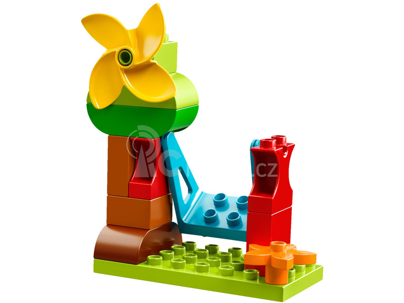 LEGO DUPLO - Velký box s kostkami na hřiště