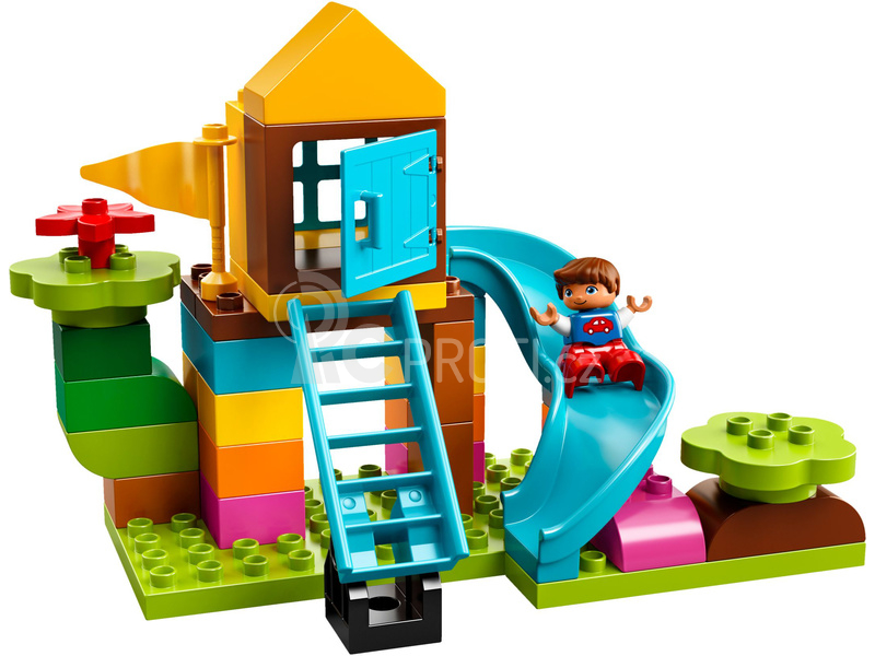 LEGO DUPLO - Velký box s kostkami na hřiště