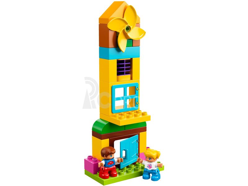 LEGO DUPLO - Velký box s kostkami na hřiště