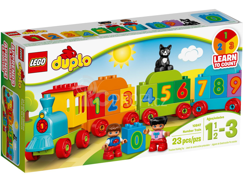LEGO DUPLO - Vláček s čísly