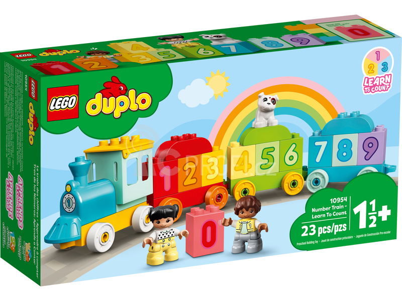LEGO DUPLO - Vláček s čísly - Učíme se počítat
