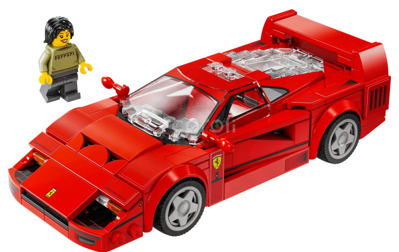 Lego Ferrari Lego Speed Champion - F40 1987 1:29 Red