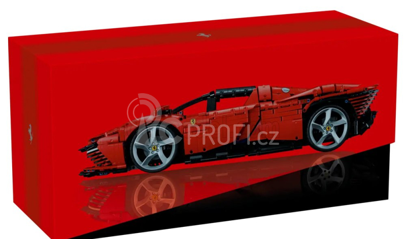 Lego Ferrari Lego Technic - Daytona Sp3 2022 - 3778 Pezzi - 3778 Pieces 1:8 Red