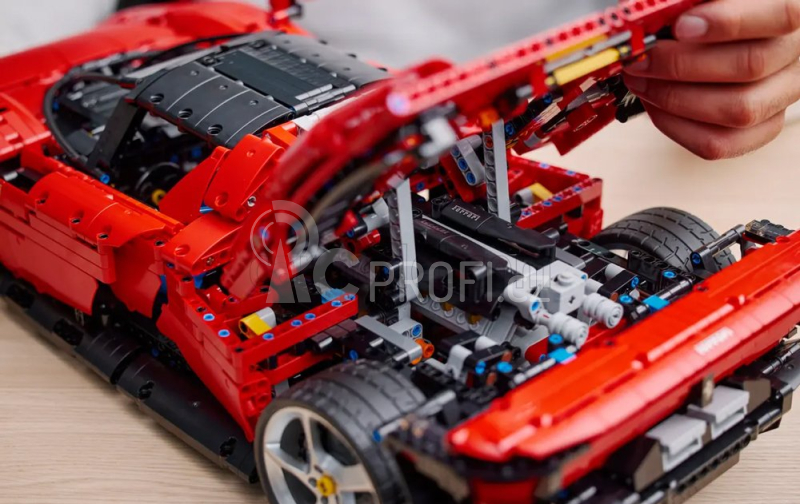 Lego Ferrari Lego Technic - Daytona Sp3 2022 - 3778 Pezzi - 3778 Pieces 1:8 Red