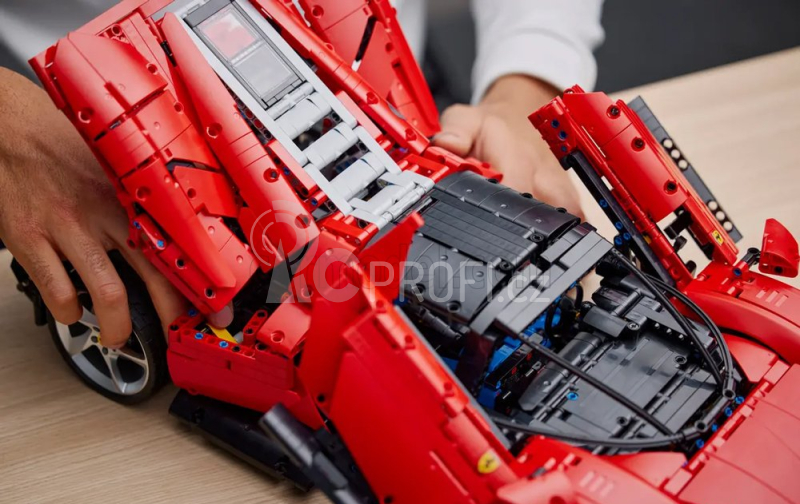 Lego Ferrari Lego Technic - Daytona Sp3 2022 - 3778 Pezzi - 3778 Pieces 1:8 Red