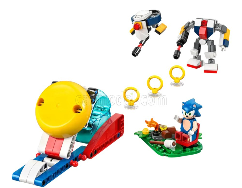 Lego Figures Sonic The Hedgehog - Sonic's Campfire Clash - 177 Pezzi - 177 Pcs Různé