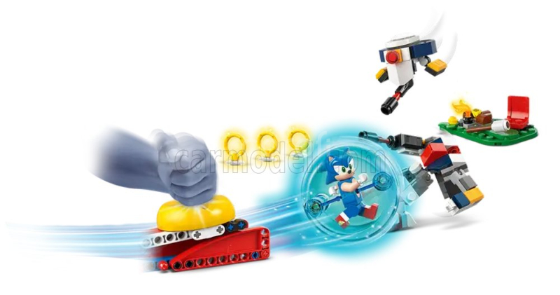 Lego Figures Sonic The Hedgehog - Sonic's Campfire Clash - 177 Pezzi - 177 Pcs Různé