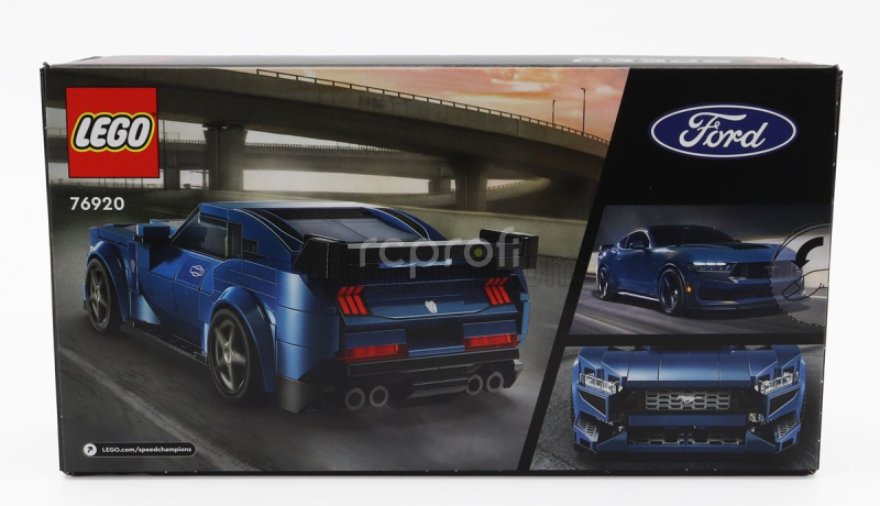 Lego Ford usa Lego - Mustang Coupe 2023 - 344 Pezzi - 344 Pieces Blue