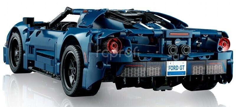 Lego Ford usa Lego Technic - Gt 2022 - 1466 Pezzi - 1466 Pcs 1:12 Modrá Bílá