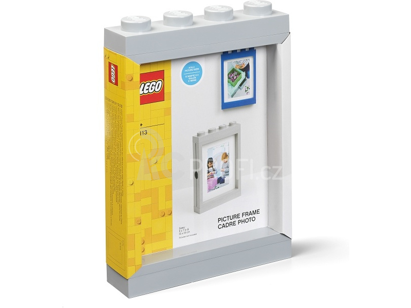 LEGO fotorámeček bílý