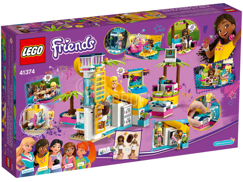 LEGO Friends - Andrea a party u bazénu