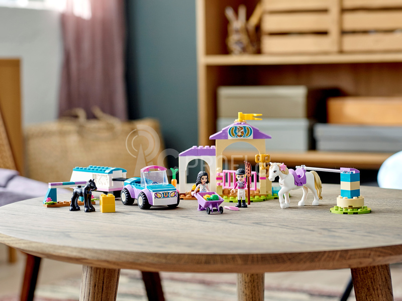LEGO Friends - Auto s přívěsem a výcvik koníka