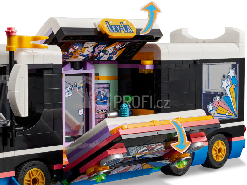 LEGO Friends - Autobus pro turné popových hvězd