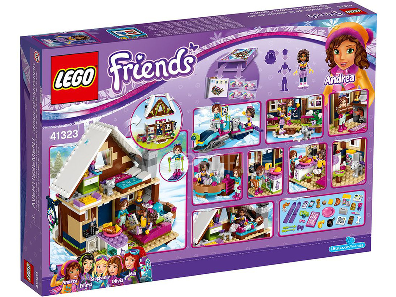 LEGO Friends - Chata v zimním středisku