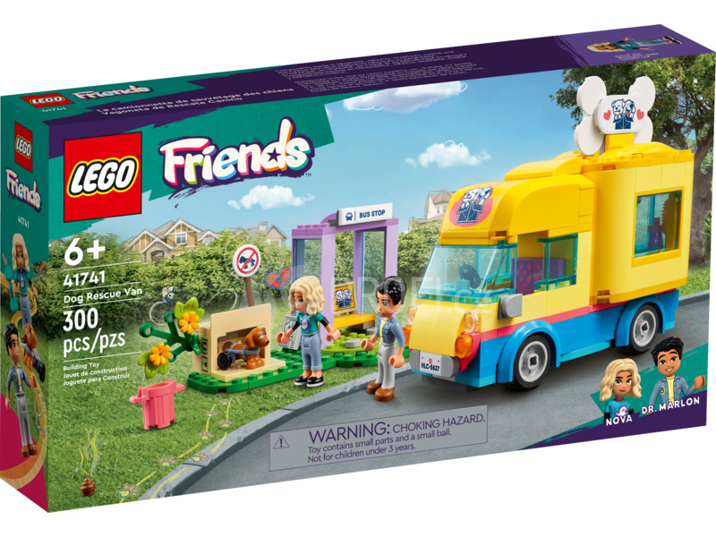 LEGO Friends - Dodávka na záchranu psů